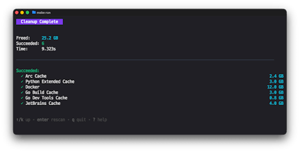 Mac Cleanup Go gallery image
