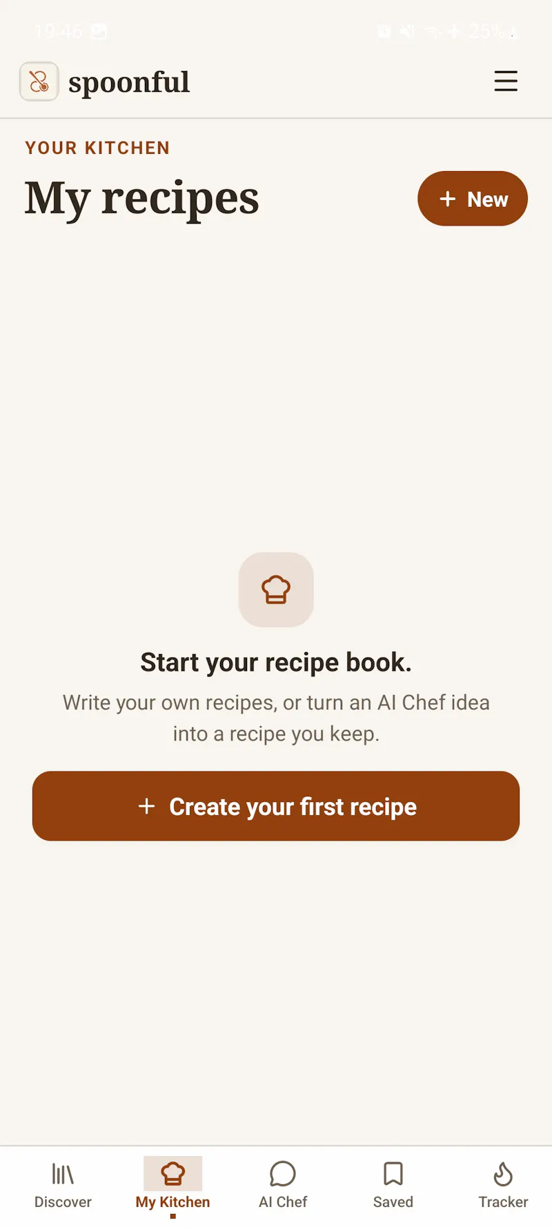 Spoonful  A Calm Kitchen screenshot 1