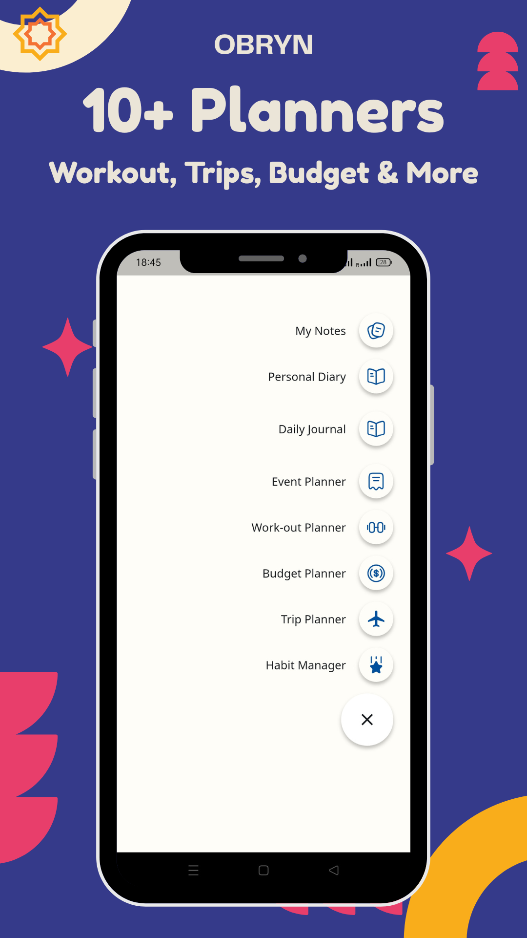Plan Your Life. Journal Your Mind. - Screenshot 3 showing product features and functionality