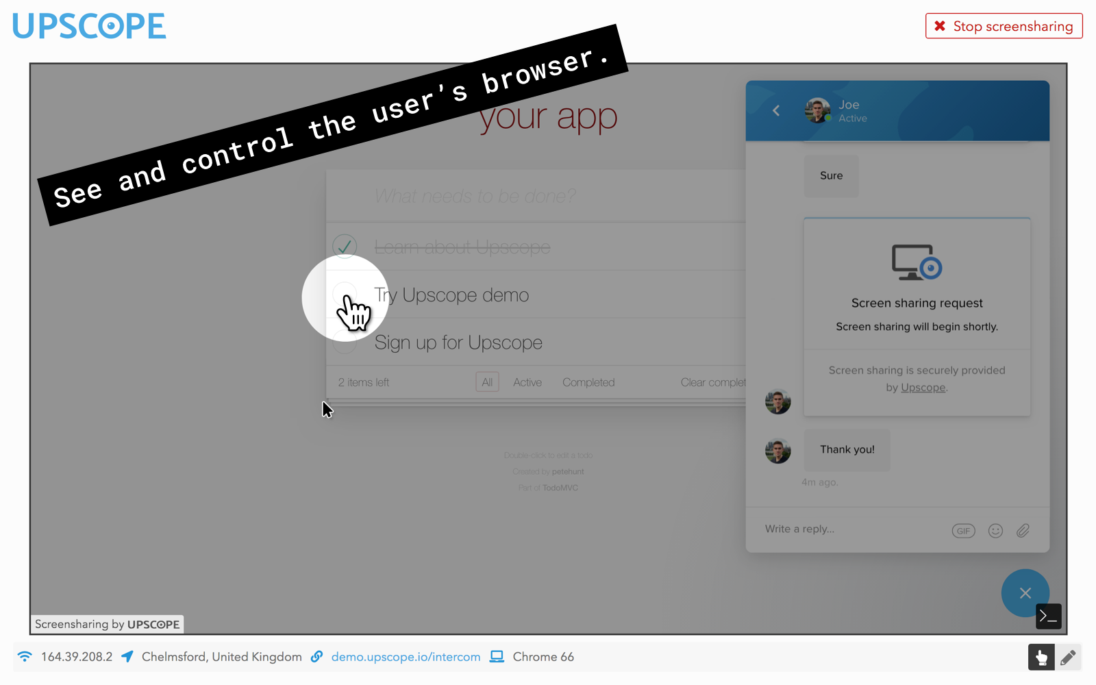 Upscope gallery image