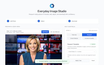 Everyday Image Studio: Chrome Extension gallery image