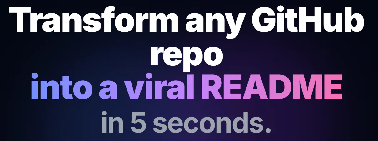 ReadmeAI gallery image