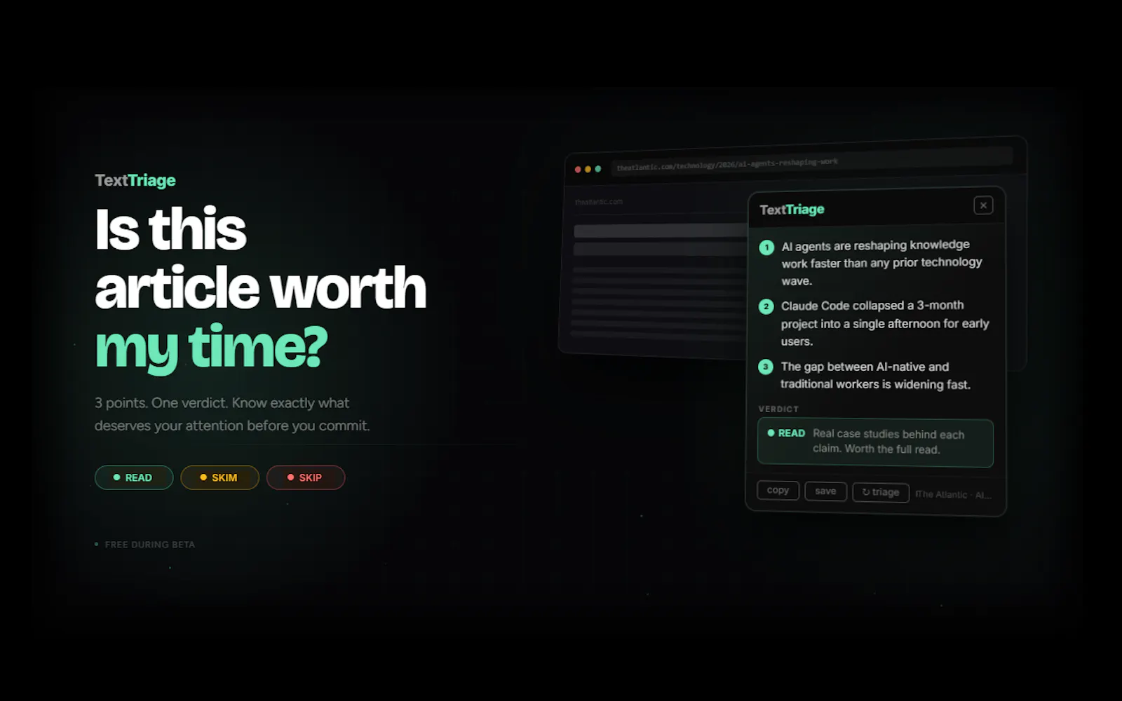 TextTriage screenshot 5