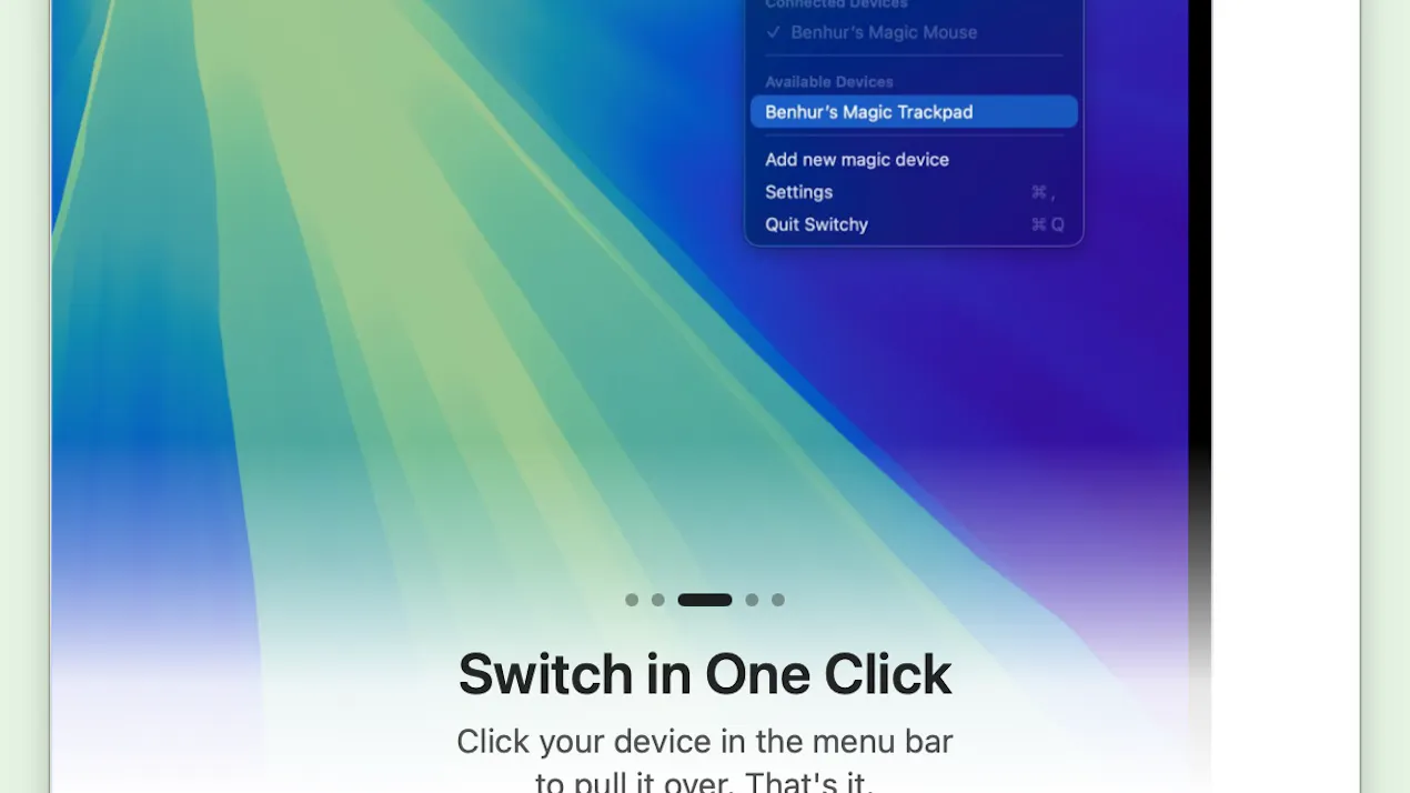 Switchy for Mac product