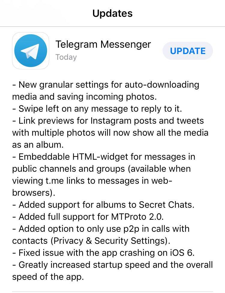 Telegram 4.6 gallery image