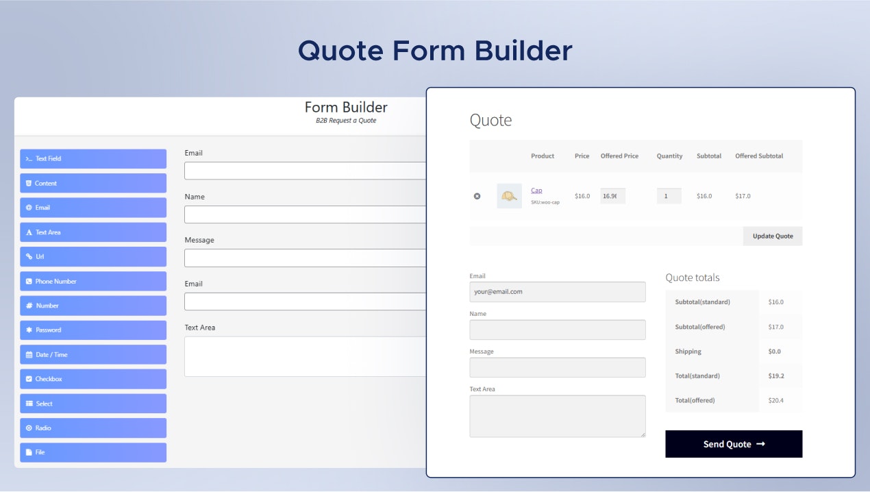 B2B Request a Quote for WooCommerce gallery image