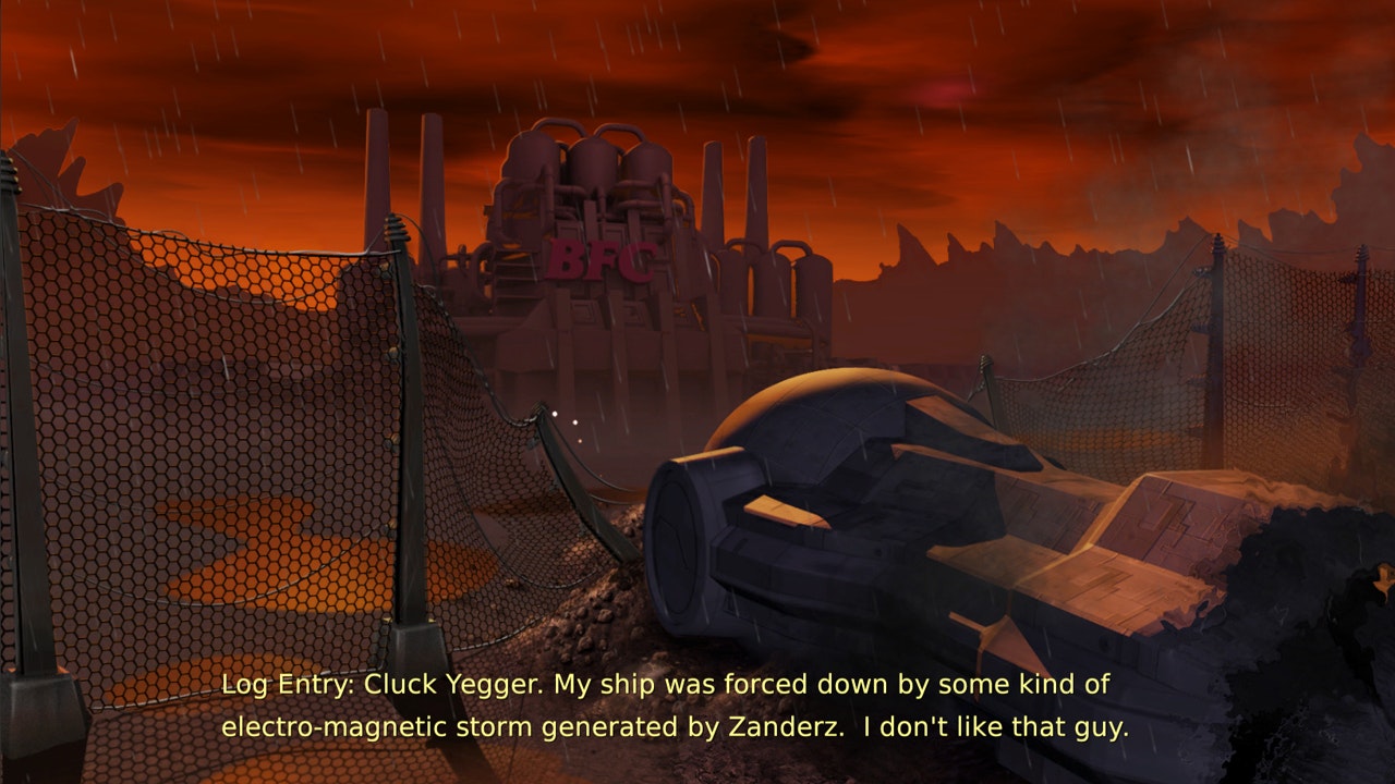 Cluck Yegger in Escape From The Planet of The Poultroid gallery image