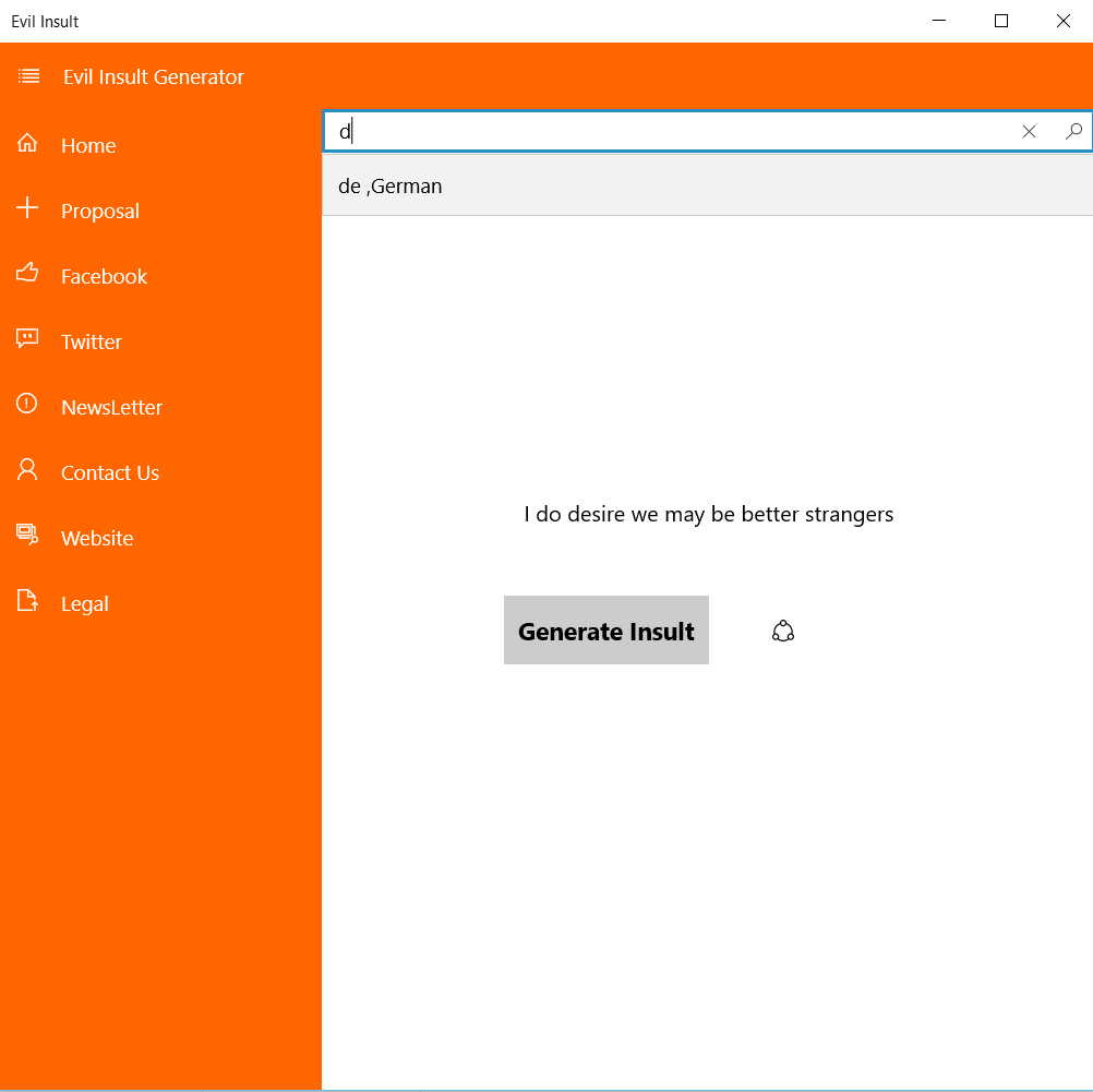 Evil Insult Generator gallery image
