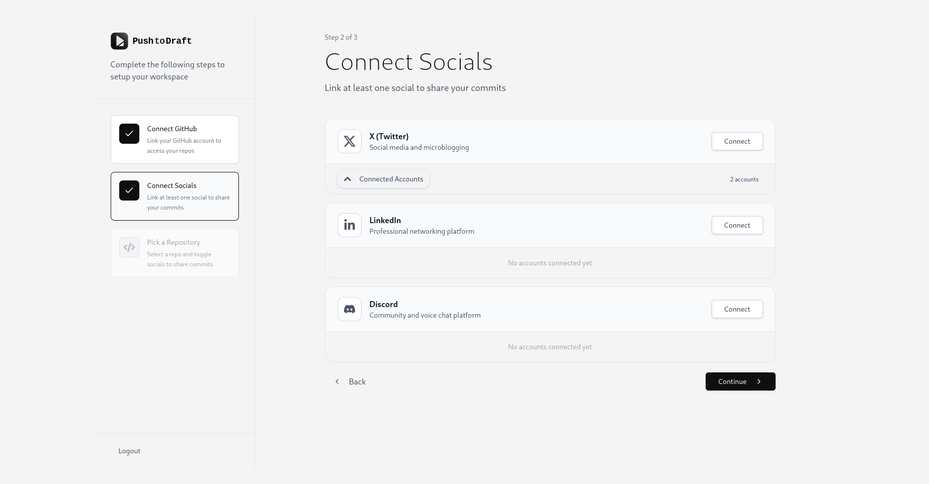 Mídia 5 de Enviar para rascunho - Transforme commits em rascunhos de postagens sociais