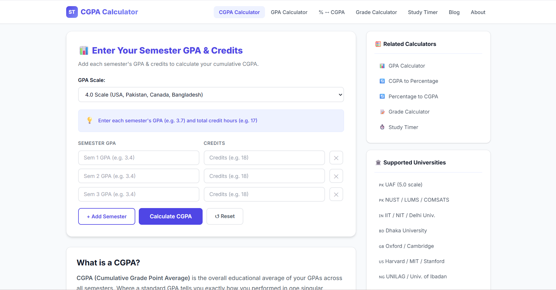 CGPA Calculator gallery image