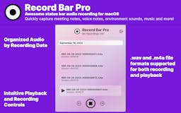 Record Bar Pro media 2