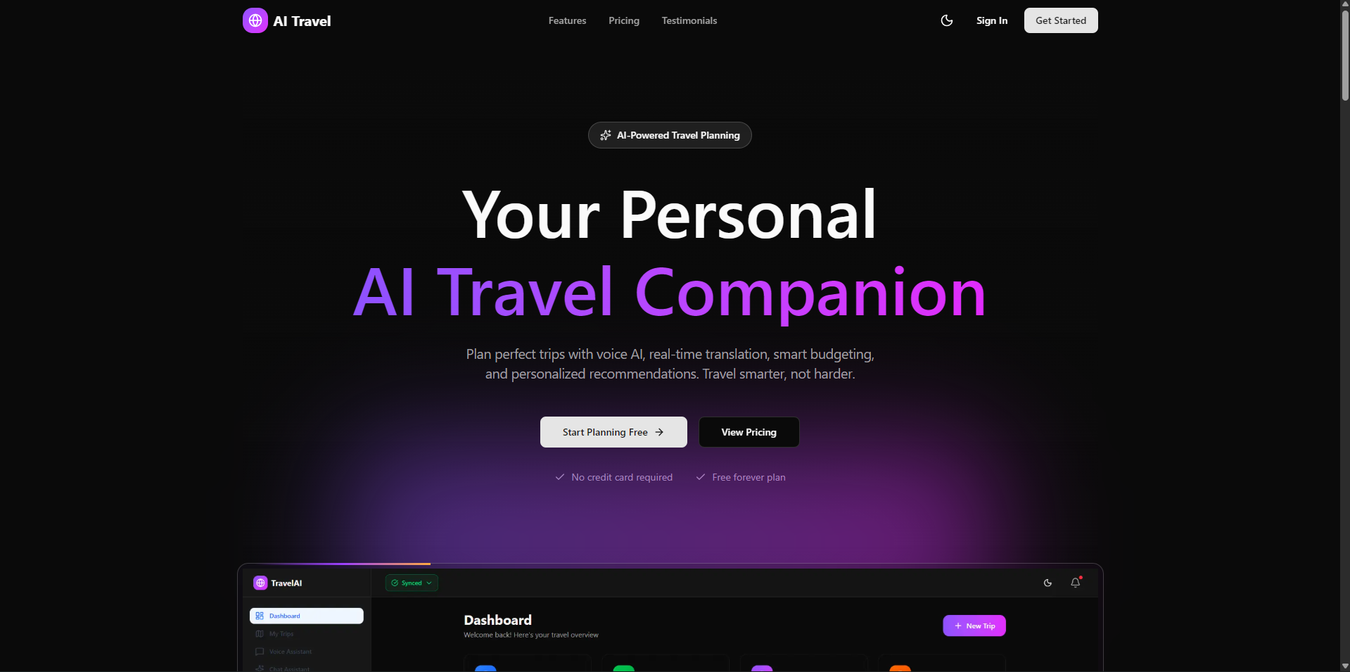 Tourizm AI - Plan the best trip with AI gallery image
