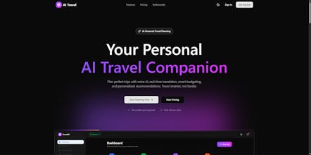 Tourizm AI - Plan the best trip with AI gallery image