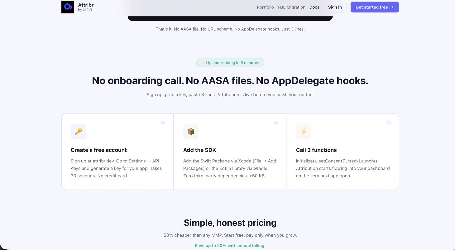 Attribr:SDK Attribution Tool for Apps screenshot 1