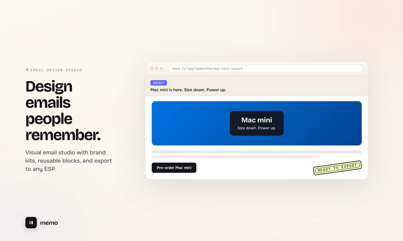Memo screenshot 1