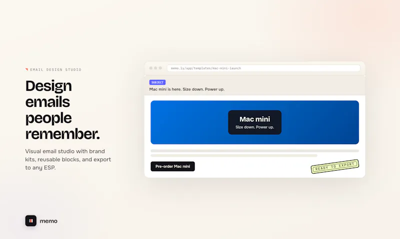Memo screenshot 1