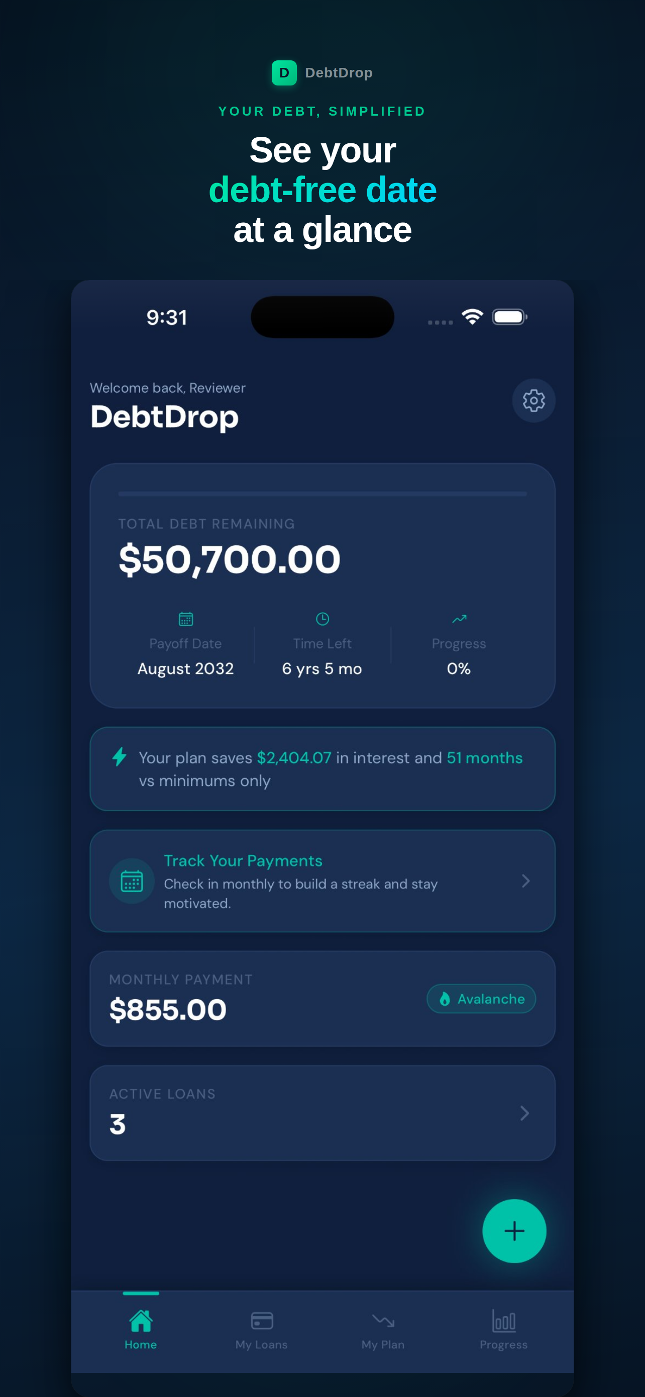 DebtDrop: Debt Payoff Planner gallery image