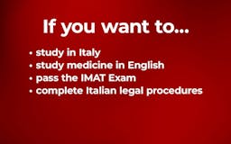 Study Medicine in Italy media 3
