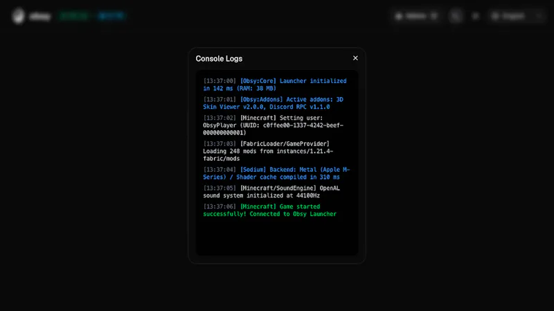 Obsy Launcher screenshot 5