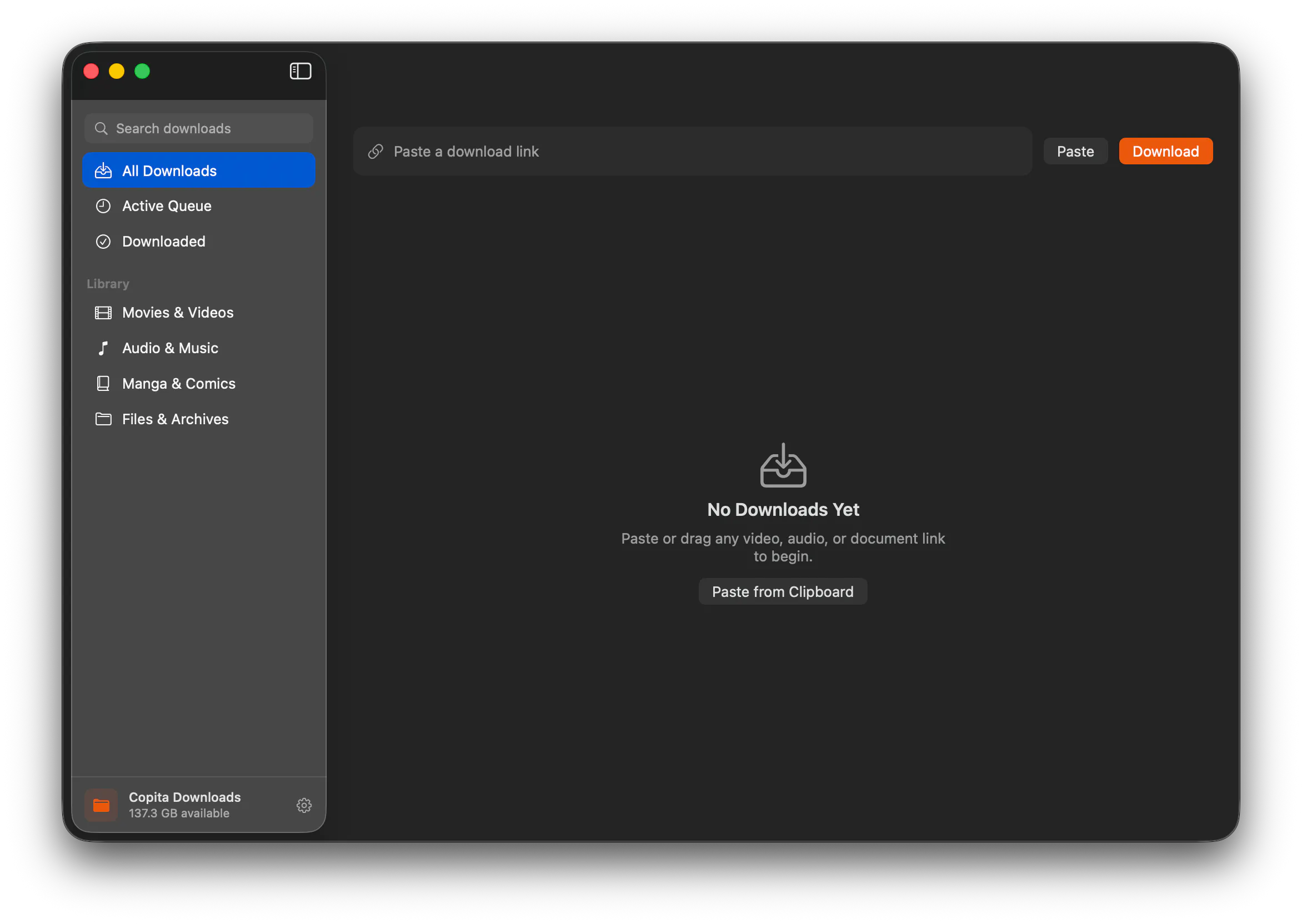 Copita Downloader screenshot 2