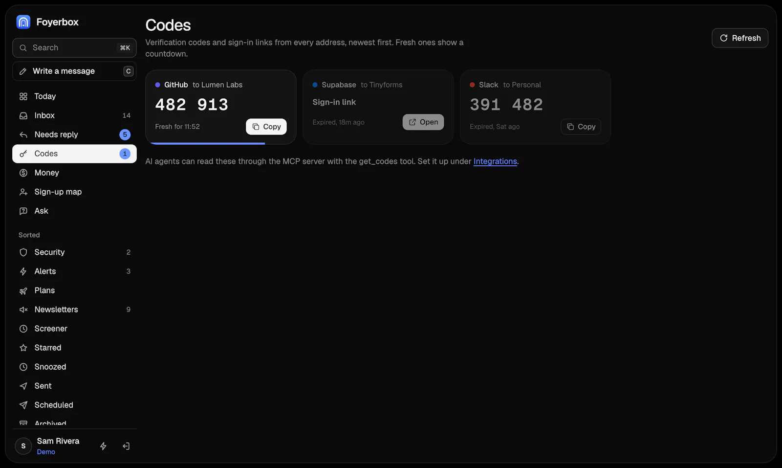 Foyerbox screenshot 1