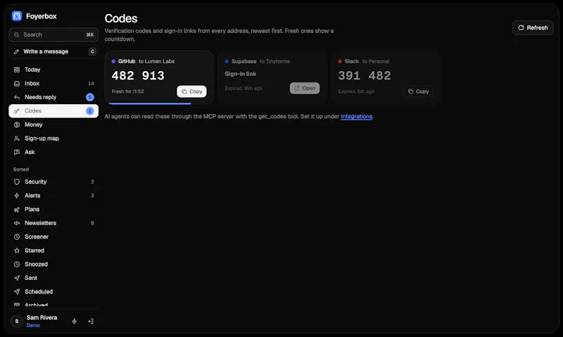 Foyerbox screenshot 1