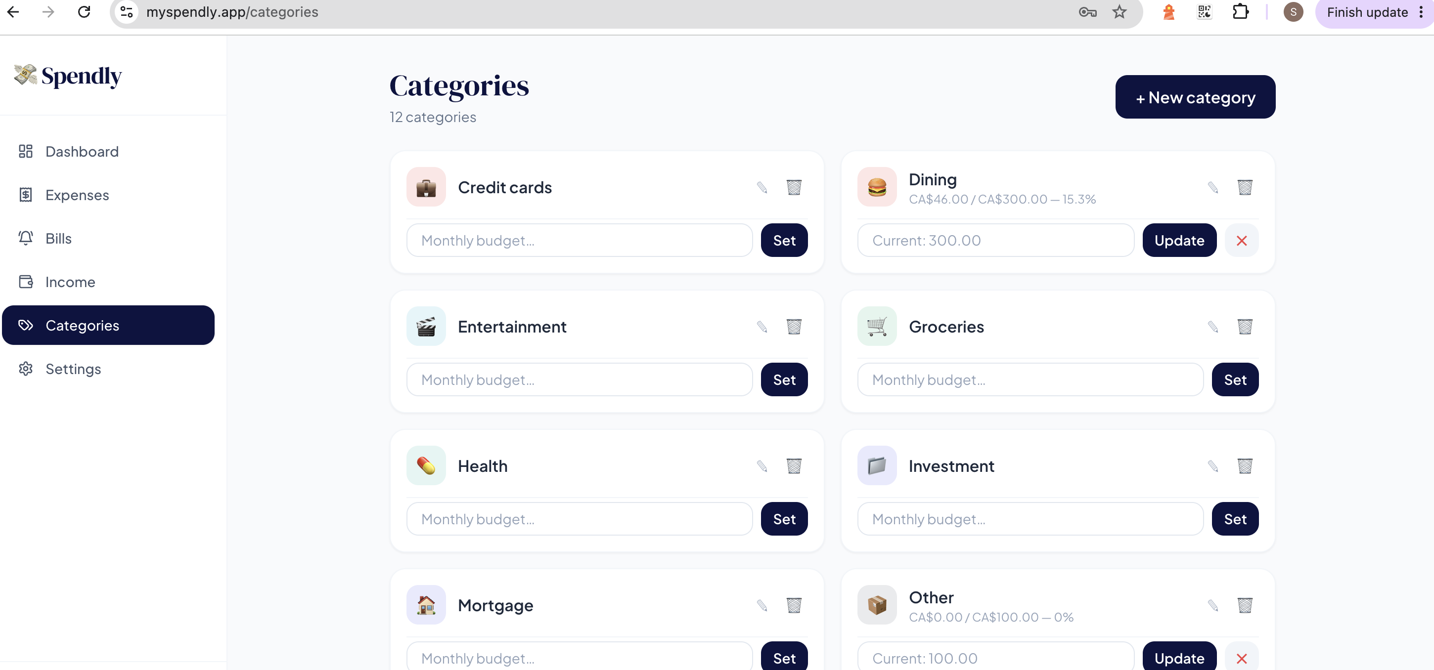 Spendly — Expense Tracker gallery image