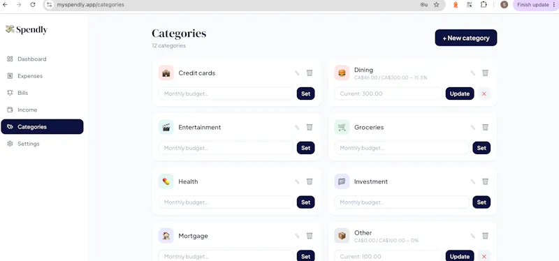 Spendly — Expense Tracker screenshot 8