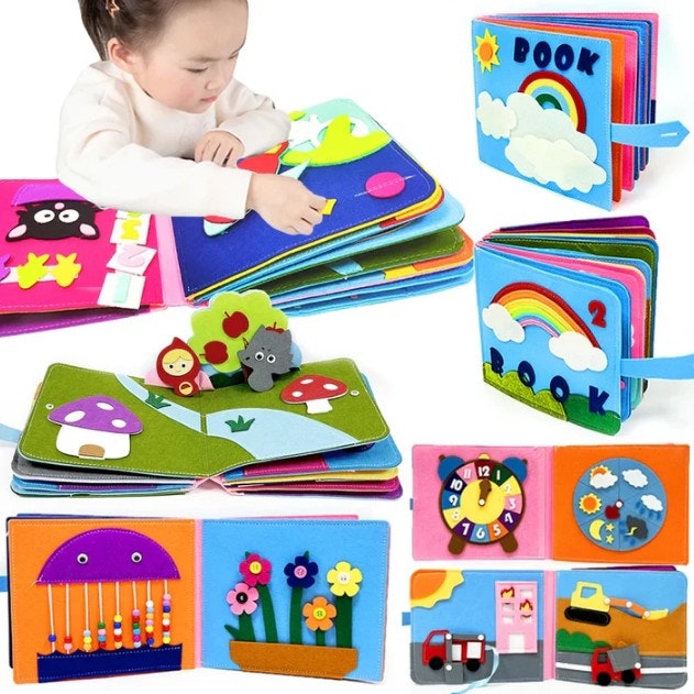 Livro sensorial de Montessori media 3