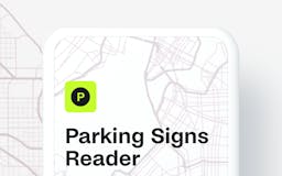 Parking Signs Reader media 1
