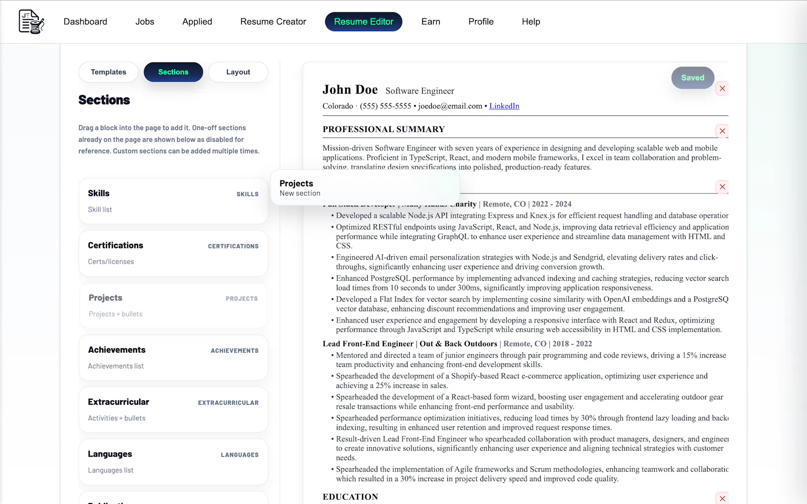 JobTailor screenshot 8