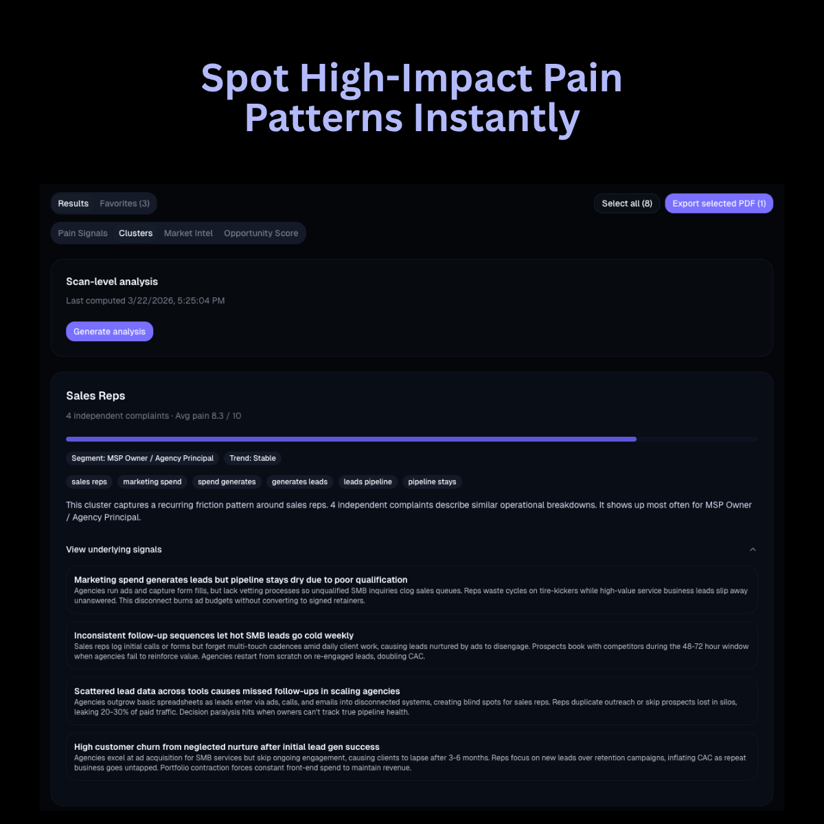 PainPointsDB gallery image