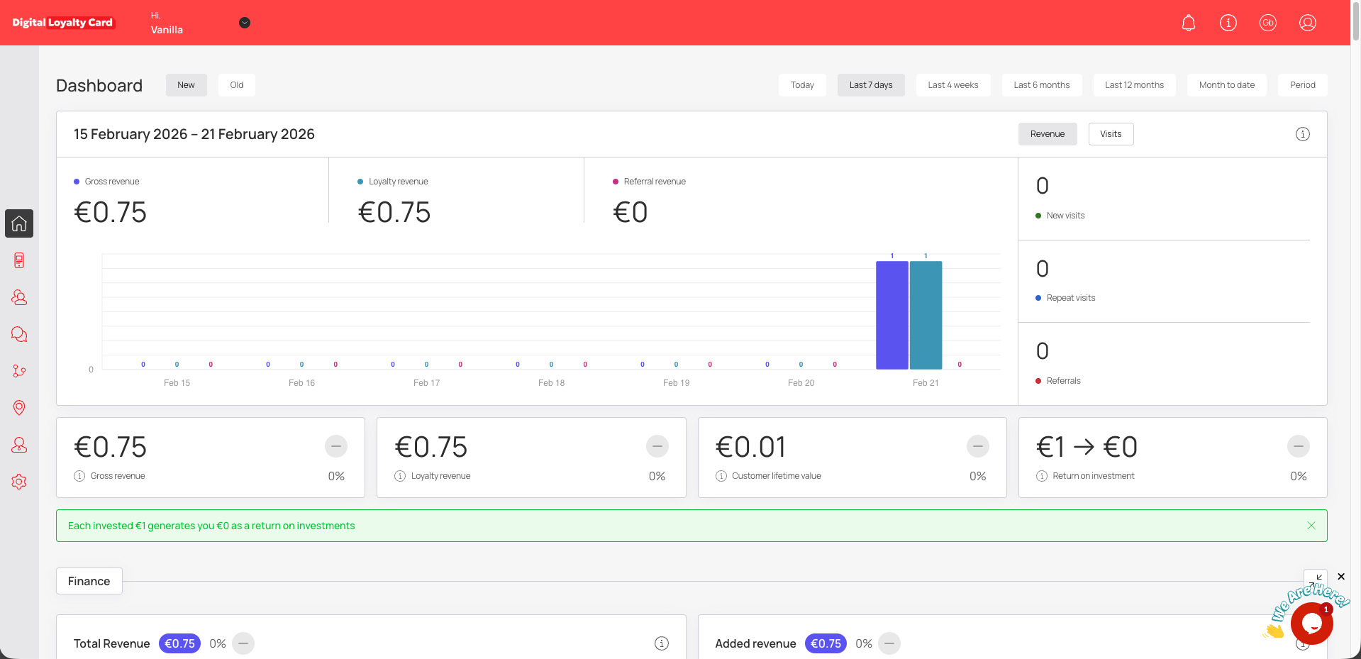 digitalloyaltycard.io - Screenshot 2 showing product features and functionality