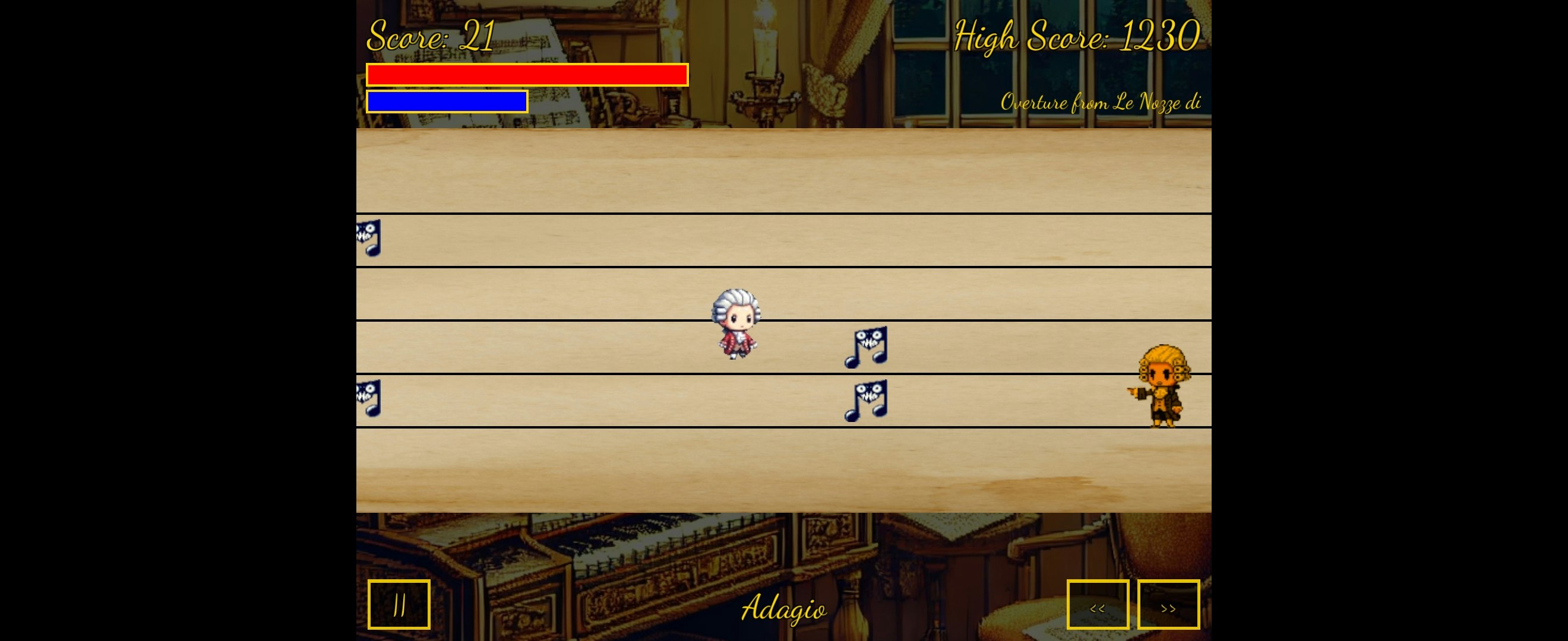 Mozart Run - Screenshot 4 showing product features and functionality