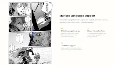 AI Manga Translator gallery image