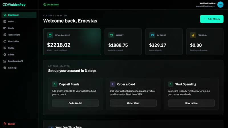 WaldenPay screenshot 1
