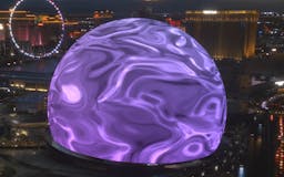 Write shaders for the (sim) Vegas sphere media 3