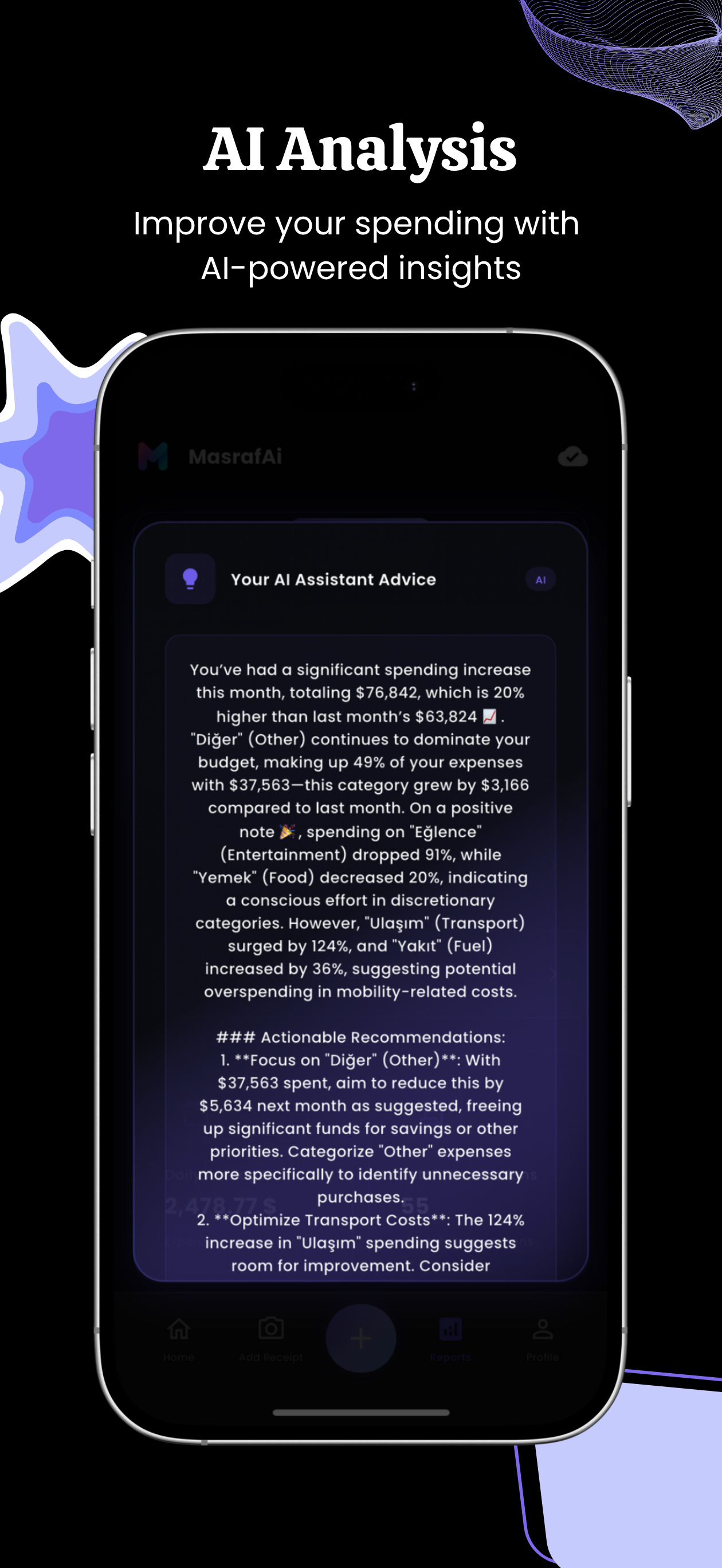 MasrafAi - Expense Tracking - Screenshot 5 preview