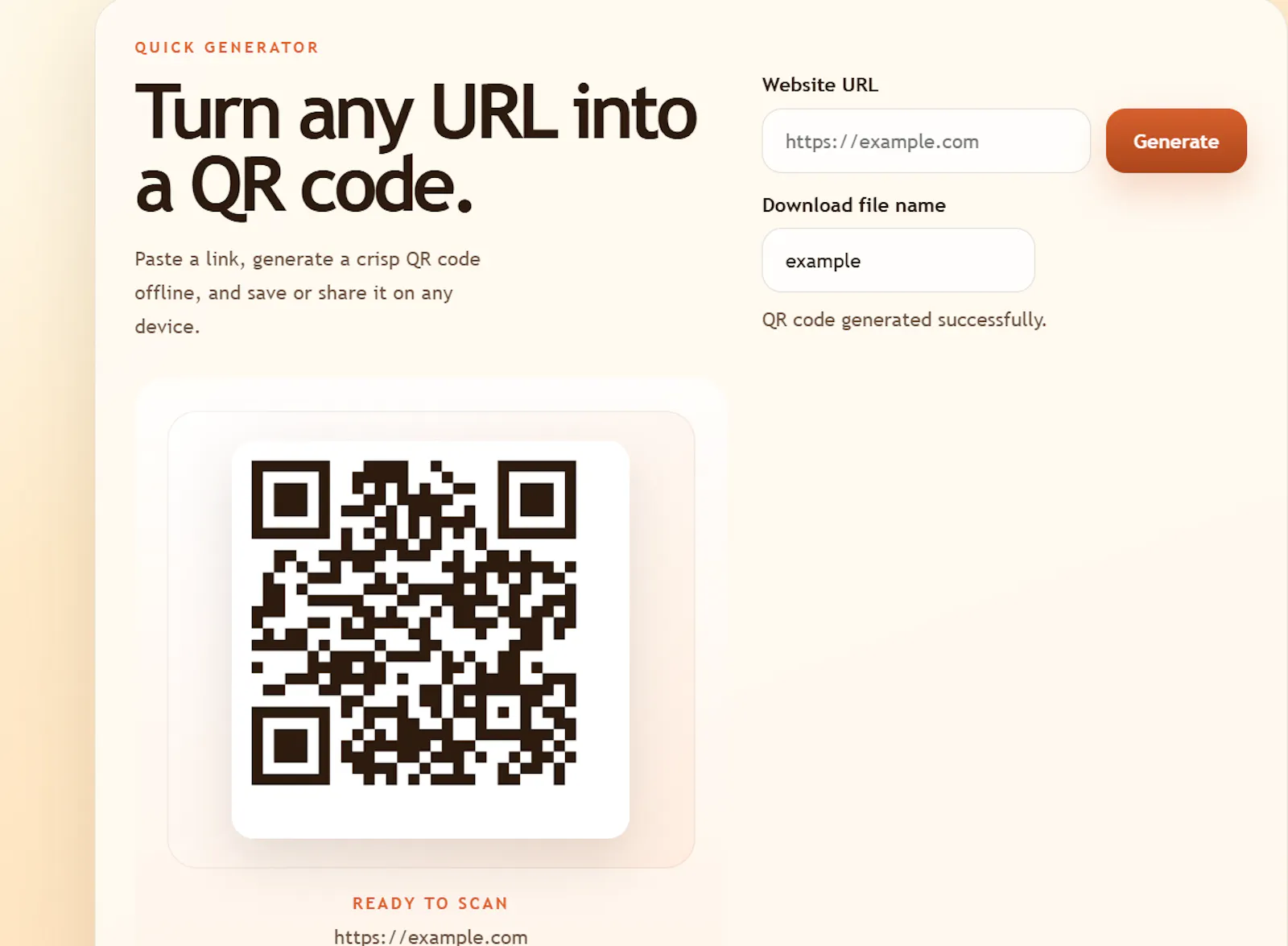 QR Pocket screenshot 2