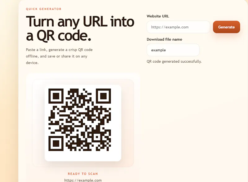 QR Pocket screenshot 2