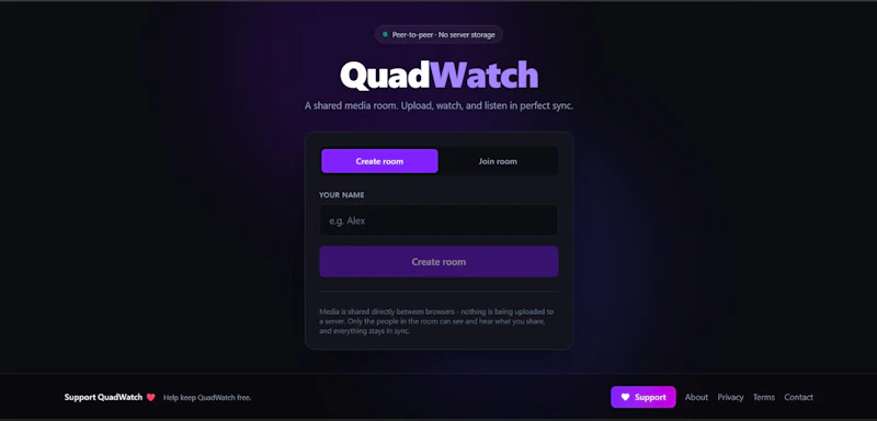 QuadWatch screenshot 2