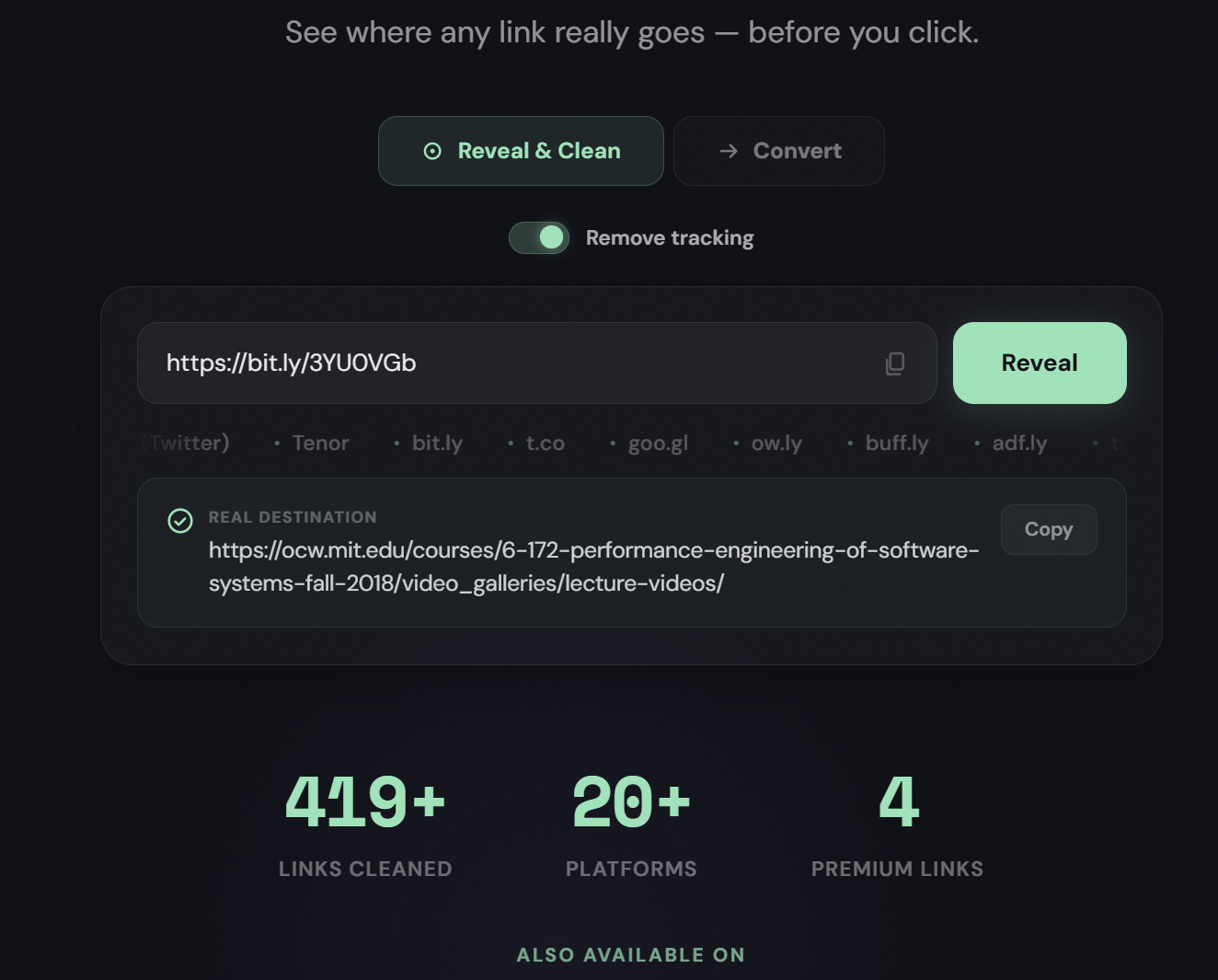 2R2 — Link Intelligence media 1