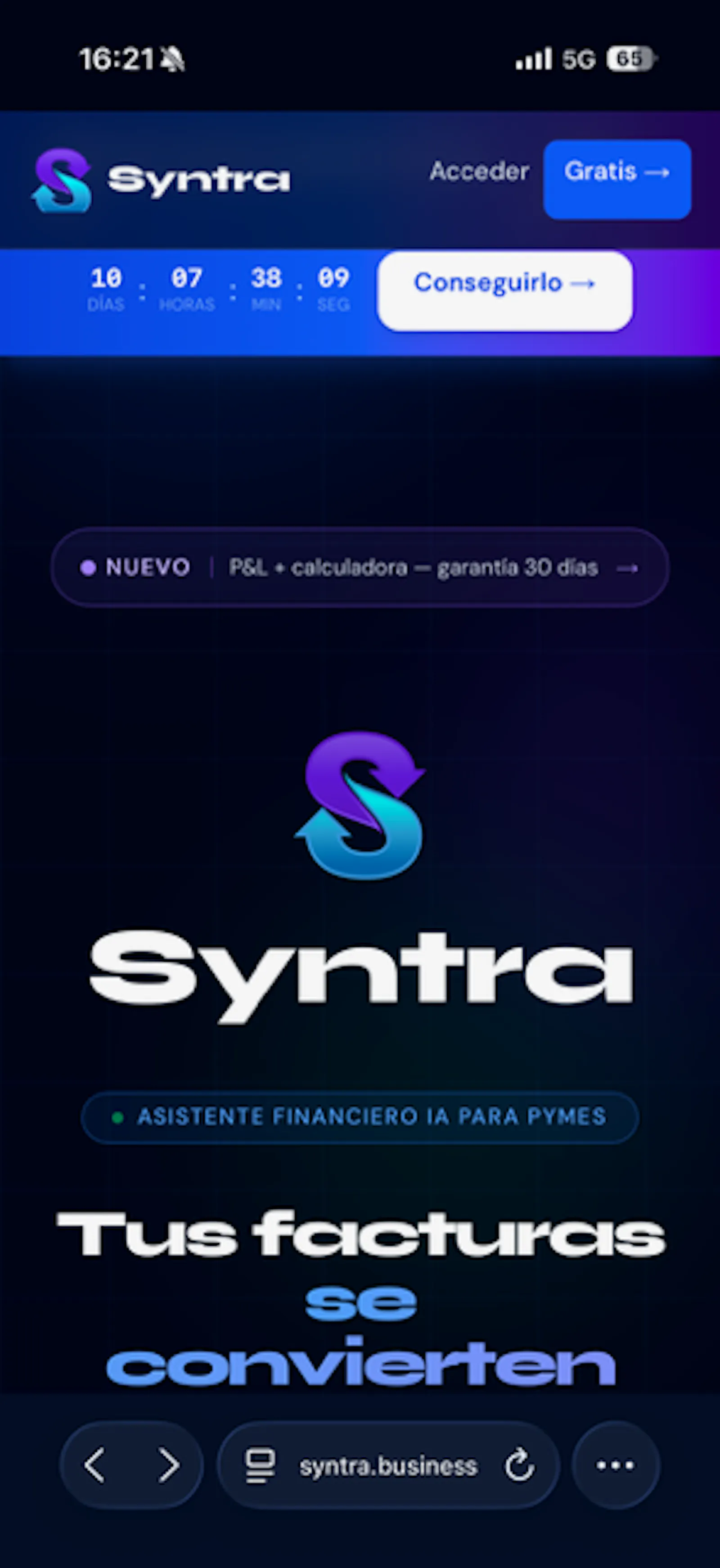 Syntra screenshot 3