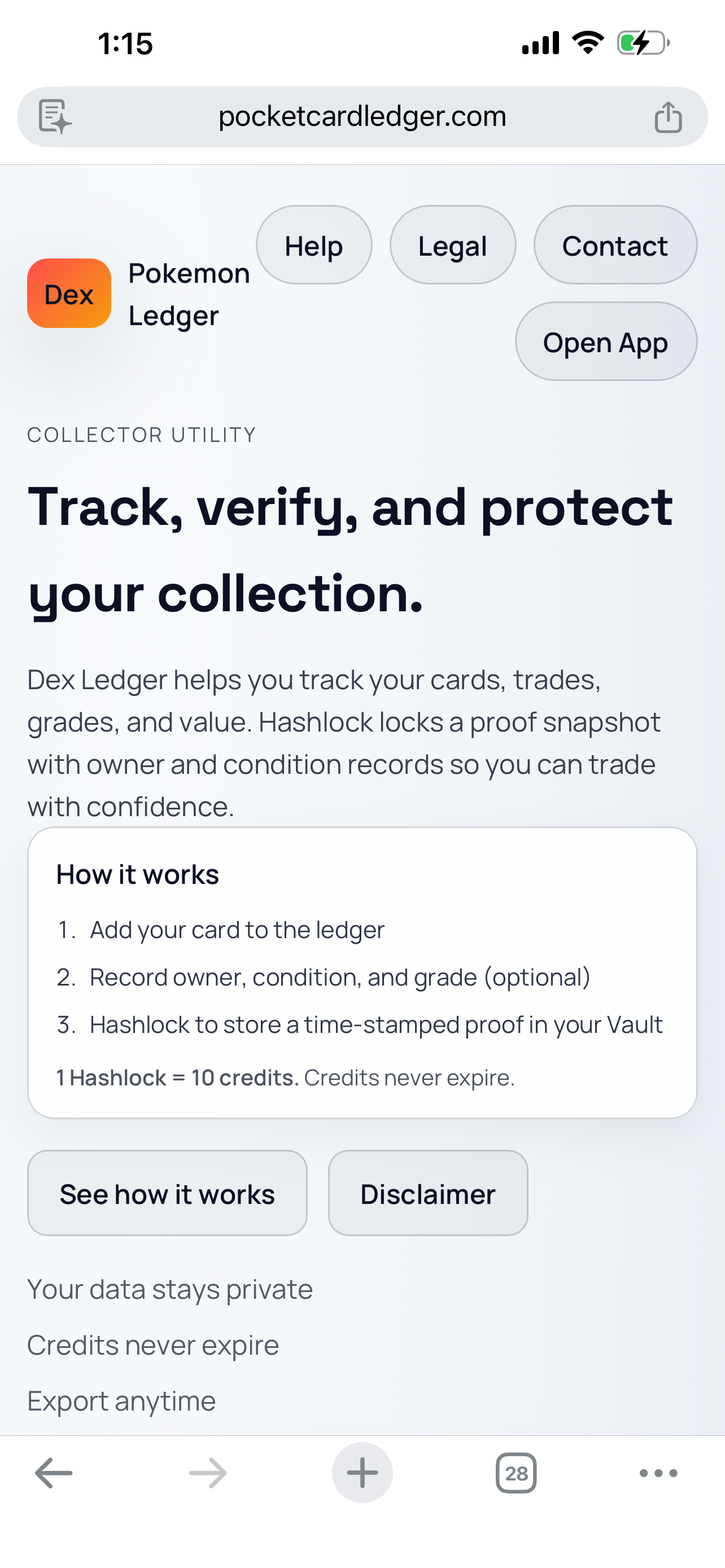 Pokemon Dex Ledger gallery image