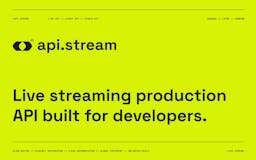 API.stream media 2