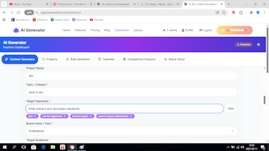AI Generator Blogs, Emails, Social, More gallery image