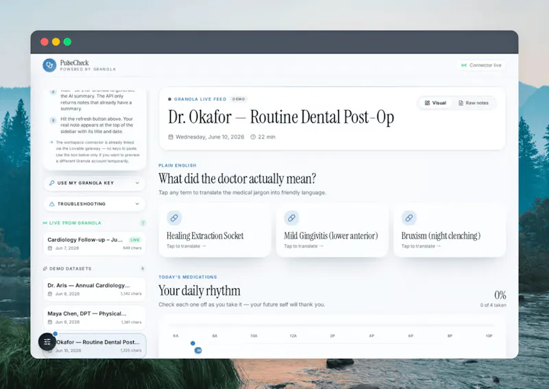 PulseCheck screenshot 2