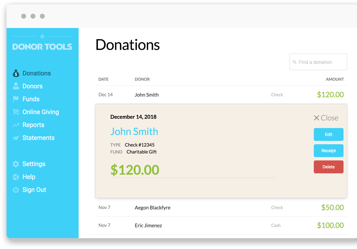 Donor Tools gallery image