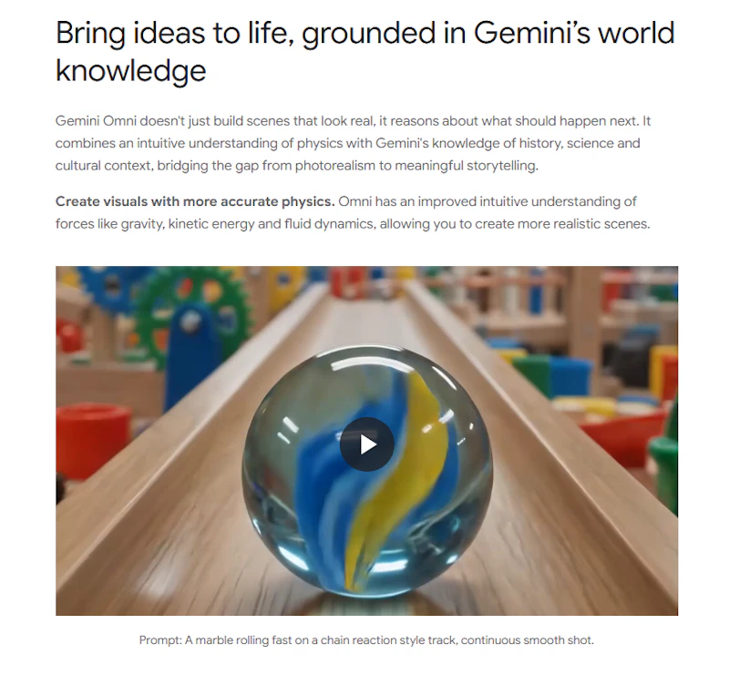 Gemini Omni screenshot 7