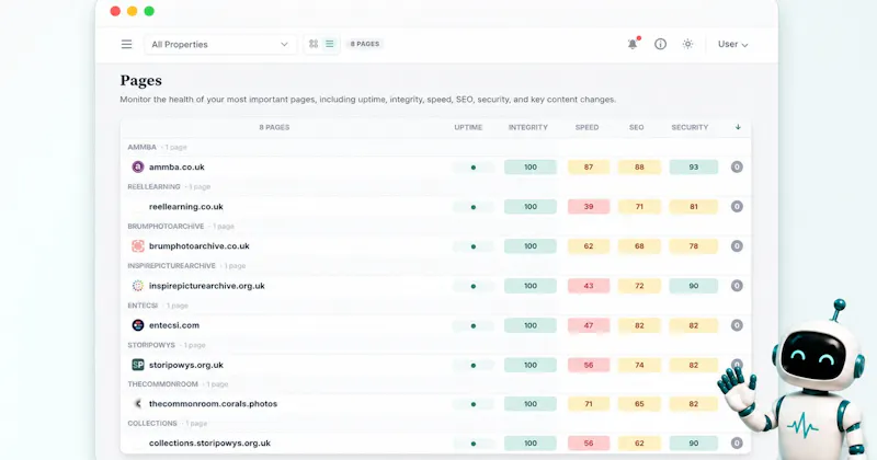 SiteVitals screenshot 2